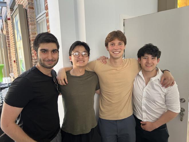 My roomates on Friday